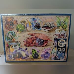 Cobble Hill D20 Dragons Puzzle - 500 Pieces